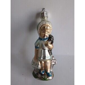 Christopher Radko Madelines Puppy Ornament 1991 Christmas 91-025-0 Vintage